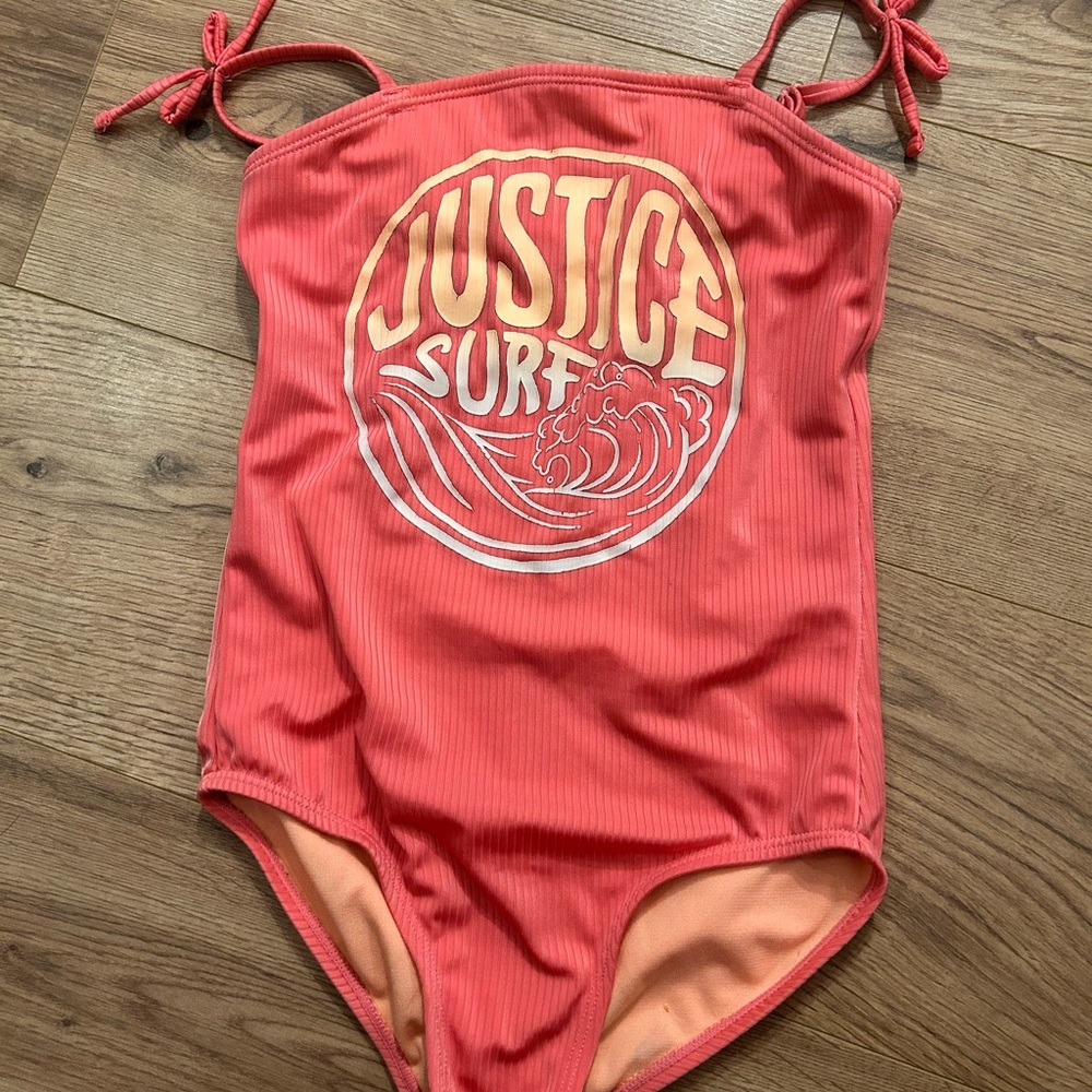 Justice Kids Coral Surf One Piece